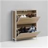 NONE KIT MOBILE | Scarpiera e organizer per scarpe con diversi livelli, mobili in legno, metallo o tessuto TNT, opzioni aperte o con ante per ingresso, camera da letto o corridoio