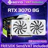 SOYO Nuove schede grafiche da gioco NVIDIA GeForce RTX 3070 8GB GDDR6 256 Bit Scheda video GPU desktop Componenti per computer RTX3070