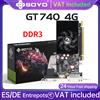 SOYO Schede grafiche SOYO NVIDIA GT740 4G GDDR3 Scheda video 128bit HDMI + DP + DVI Per componenti di computer da gioco desktop GPU GT 740