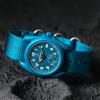 Boderry Field Watch VOYAGER Automatic S72 - Orologio da polso da uomo con riserva di carica di 72 ore, in titanio, resistente all'acqua fino a 100 m