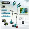 Gisam Tagliaerba Elettrico Senza Fili da 8 Pollici, Decespugliatore Regolabile per Giardino, Utensile Elettrico Compatibile con Batteria Makita 18V