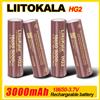 liitokala 1-16 pezzi Batteria LiitoKala 18650 HG2 3000mAh 18650 3.7V dedicata per HG2 Batteria ricaricabile per pacco batterie