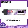 BETAFPV Batteria LiPo LiHV GAONENG GNB 1S 3.8V 60C A30 da 850mAh per Droni FPV da 75mm BetaFPV Beta75X, Happymodel, GEPRC, NewBeeDrone Quads