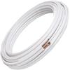 NONE Rotolo di rame isolato 20 m 1/4" - 3/8" senza svasatura per installazioni di condizionamento e refrigerazione
