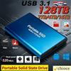 NONE Disco a Stato Solido 1TB, Hard Disk Esterno 2TB ad Alta Velocità, SSD Portatile USB3.1 128TB per PC/Laptop/Mac/Telefono