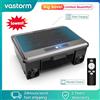 Vastorm Robot Pulitore Piscina Solare Y90 Senza Fili con Telecomando per Piscine Fuori Terra e Interrate