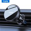 TOPK Supporto per telefono da auto TOPK per Magsafe, magnetismo potente, qualità premium, funzionamento con una sola mano, gancio in metallo, supporto magnetico per telefono da auto