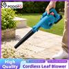 NONE Soffiatore di Foglie Senza Fili, Mini Soffiatore Elettrico 2 in 1, Soffiatore a Batteria per la Cura del Prato, Giardino, Foglie e Neve
