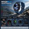 NONE Smartwatch Rotondo con Chiamata Bluetooth, Microfono Integrato, 123 Modalità Sportive, Monitoraggio Frequenza Cardiaca, Sonno e Stress, Fitness Tracker, Batteria di 7 Giorni, Smartwatch Sportivo