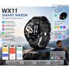 NONE Smartwatch WX11 con Chiamate Bluetooth, Fitness Tracker con Display HD da 1,32", Monitoraggio Frequenza Cardiaca e Sonno, 100+ Modalità Sportive, Impermeabile IP68, per Uomini e Donne