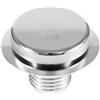 MOTO4U Accessori moto Serbatoio Carburante Gas Copertura Della Protezione Monza Stile Per BMW R45 R65 R80 R90 90S 100R R100 Nero argento Motocross