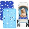 X-Kingsun Tappetino di raffreddamento per passeggino per cani, tappetino impermeabile per gatti, coperta per animali domestici