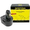 Patona Batteria per Dewalt - Black + Decker - ELU e Würth 12 V "