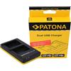 Patona Doppio caricatore rapido per Sony NP-FW50"