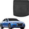 J&J AUTOMOTIVE SCOUTT Vasca Bagagliaio per Audi A4 B9 4-Porte Berlina 2015-2024, in TPE su Misura, Proteggi Baule con Bordo Alto 4 cm, Antiscivolo, Inodore