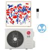 Lg Climatizzatore Condizionatore LG Artcool Gallery PHOTO Wifi 12000 BTU A12GA1 INVERTER NOVITÁ classe A++/A+