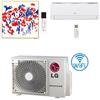 Lg Climatizzatore Condizionatore LG DUALCOOL Libero Smart + Artcool Gallery PHOTO R32 Dual Split Inverter 9000 + 12000 BTU con U.E. MU2R15 NOVITÁ Classe A+++/A++