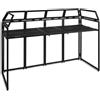 Vonyx DB5 Pro DJ Alum.Booth Large 2.0m B/