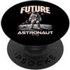 Future Astronaut Moon Space Explorer Mis Futuro Astronauta Missione Luna Astronomia Space Explorer PopSockets PopGrip Adesivo