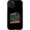 Bassoon Musician Gifts Custodia per iPhone 11 Pro Gioco Fagotto Qual è il tuo superpotere Musicista Umorismo