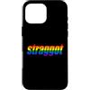 Punk & Drunk Queercore Fashion Custodia per iPhone 16 Pro Max STRAGGOT Bandiera arcobaleno divertente etero queer