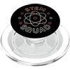 STEM Atom Minimal Designs Atom STEM Squad Scienza Tecnologia Ingegneria Insegnante di Matematica PopSockets PopGrip per MagSafe