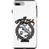 Lakelandwholesale1 Shirt Company Custodia per iPhone 7 Plus/8 Plus Italia Amore Map Olive Corona Nastro Italiano Emblema Grafica