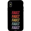 Fault Apparel Custodia per iPhone X/XS Guasto