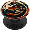 Mythical Bibliophile Reader Designs Drago Geometrico Libro Stack Fantasy Art PopSockets PopGrip Adesivo