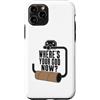Potty Humor Club Custodia per iPhone 11 Pro Where's Your God Now Empty Toilet Paper Funny Meme