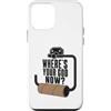 Potty Humor Club Custodia per iPhone 12 mini Where's Your God Now Empty Toilet Paper Funny Meme