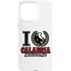 Lakelandwholesale1 Shirt Company Custodia per iPhone 15 Pro Max I Love Calabria Orgoglio Del Sud Italia Mappa Corona di alloro