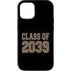 Kindie Collegiate Varsity Style Ts Custodia per iPhone 12/12 Pro Classe di 2039 Leopard Varsity scuola materna per bambini