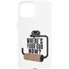 Potty Humor Club Custodia per iPhone 15 Where's Your God Now Empty Toilet Paper Funny Meme