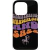 Archer Spirit Lettering Co. Custodia per iPhone 13 Pro Sagittario Wanderlust Zodiac Retro Tipografia