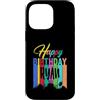 Birthday Celebration Apparel for Ryan Custodia per iPhone 14 Pro Max Buon compleanno Ryan colorato festa di compleanno uomini donne