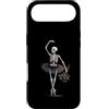 Spooky Ballet And Emo Aesthetic Dance Ar Custodia per iPhone Air Scheletro ballerina danza gotica rose appassite arte spettrale