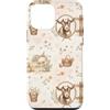 Cozy Countryside Farm Life Design Studio Custodia per iPhone 12 mini Goat Sheep Farm Cottagecore Grafica rustica pastorale