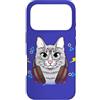 Games Gaming and Video-Games for Gamer G Custodia per iPhone 17 Pro Gaming Headset Giochi Gatto Giocare Videogiochi Gamer