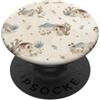 Cozy Countryside Farm Life Design Studio Western Homestead Coniglio Pecora Cespugli Montagne Acquerello PopSockets PopGrip Adesivo