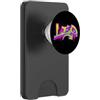 Solar Sign Lettering Co. Leo Zodiaco Colorato Retro Tipografia PopSockets PopWallet per MagSafe