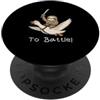 Witziger Tierhumor mit Ritter Faultier u Bradipo con spada To Battle, divertente motivo avventura d'oca PopSockets PopGrip Adesivo