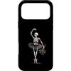 Spooky Ballet And Emo Aesthetic Dance Ar Custodia per iPhone 17 Pro Max Scheletro ballerina danza gotica rose appassite arte spettrale