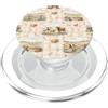 Cozy Countryside Farm Life Design Studio Harvest Ranch Longhorn Famiglia Paese Fattoria Acquerello PopSockets PopGrip per MagSafe