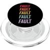 Fault Apparel Guasto PopSockets PopGrip per MagSafe