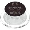 Bookworm Reading Fantasy Romance Book Romantasy Book Lover Lettura Citazione Fantasy Romance PopSockets PopGrip per MagSafe