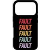Fault Apparel Custodia per iPhone 17 Pro Guasto