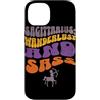 Archer Spirit Lettering Co. Custodia per iPhone 14 Sagittario Wanderlust Zodiac Retro Tipografia