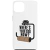 Potty Humor Club Custodia per iPhone 13 Where's Your God Now Empty Toilet Paper Funny Meme