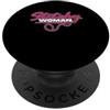 Needlepoint Canvas Crafting Gift For Nee Stitchy Girl Crafty Lady Love, lavorazione a punto ricamo PopSockets PopGrip Adesivo